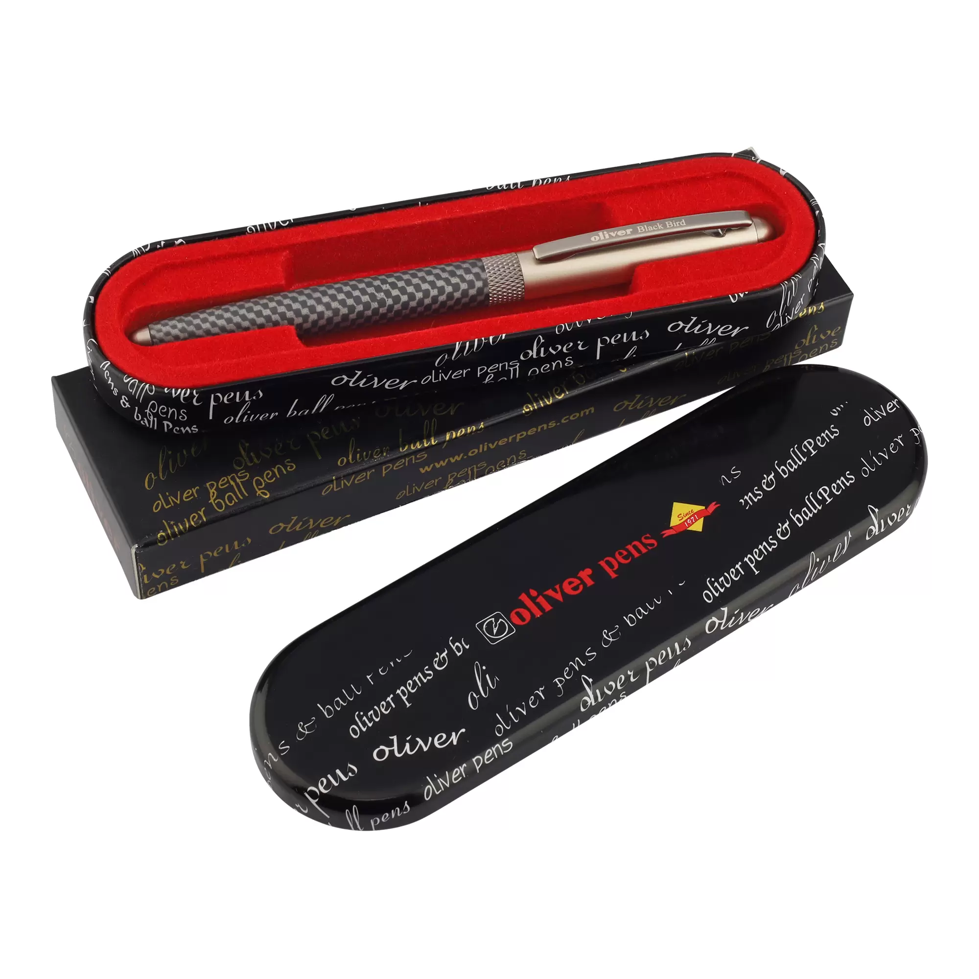 Oliver Black Bird H/Matte Carbon FP With T Box A