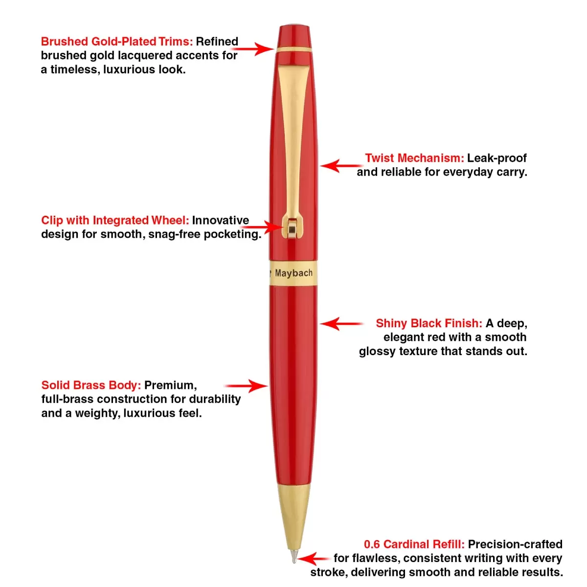Oliver Maybach Matte Ball Pen