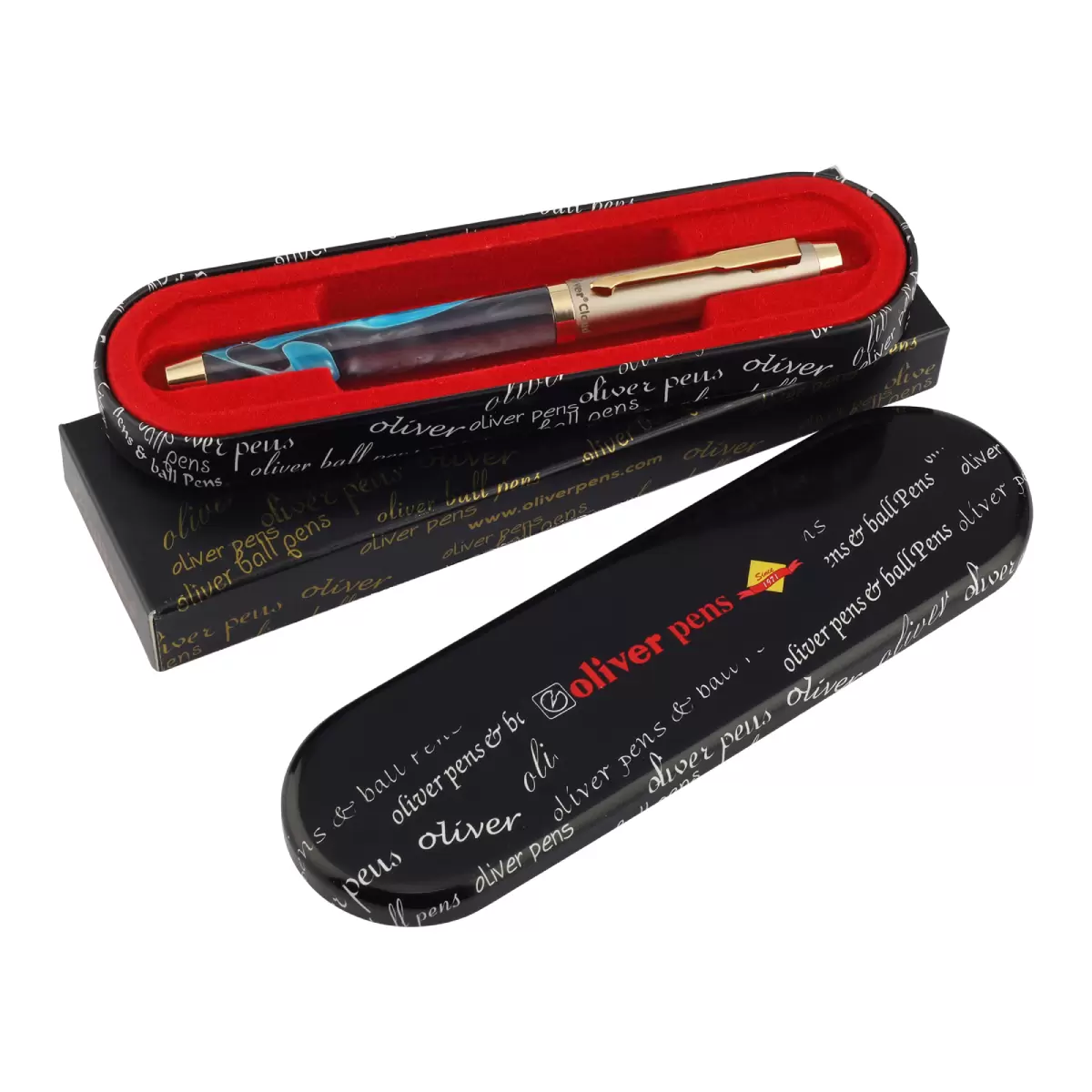 Oliver Cloud Acrylic G Roller Pen With T Box A