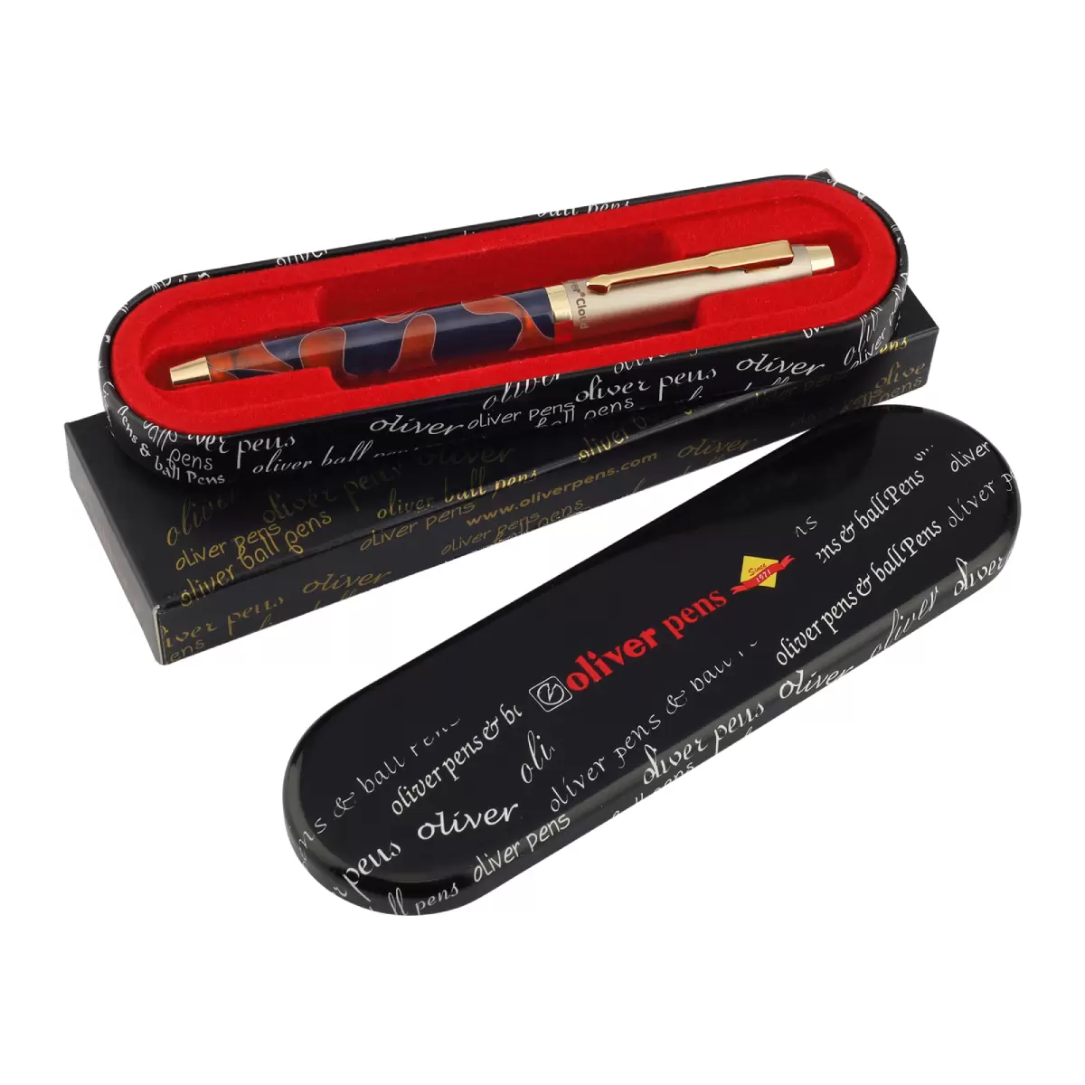 Oliver Cloud Acrylic G Roller Pen With T Box C