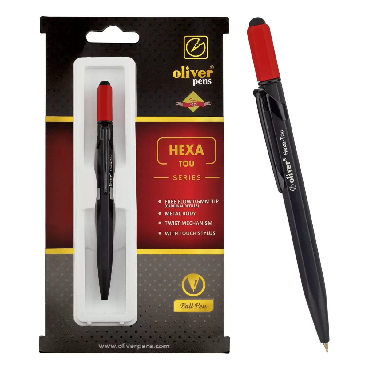 Oliver Hexa Tou Ball Pen