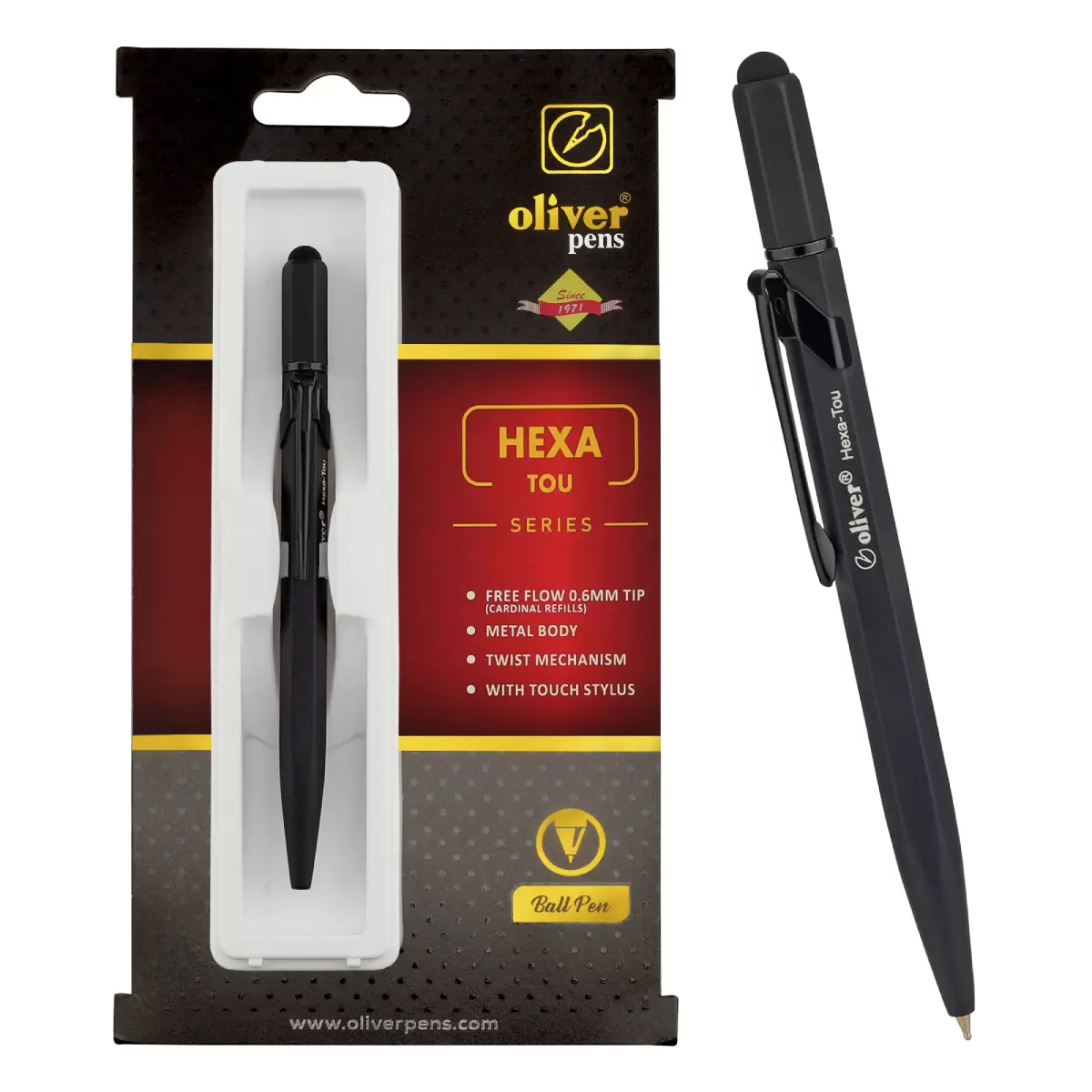 Oliver Hexa Tou Ball Pen