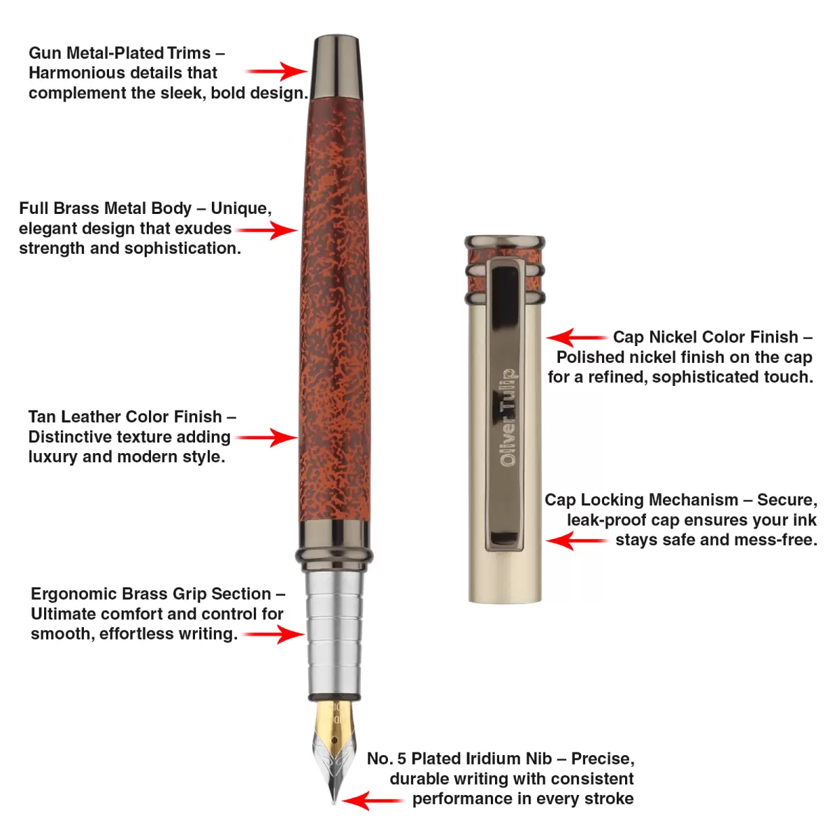 Oliver Tulip Fountain Pen