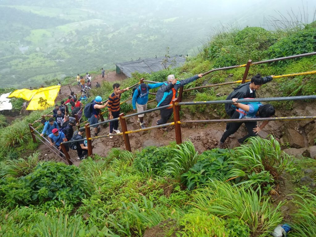 Kalsubai-Peak-Trek-Rock-steps