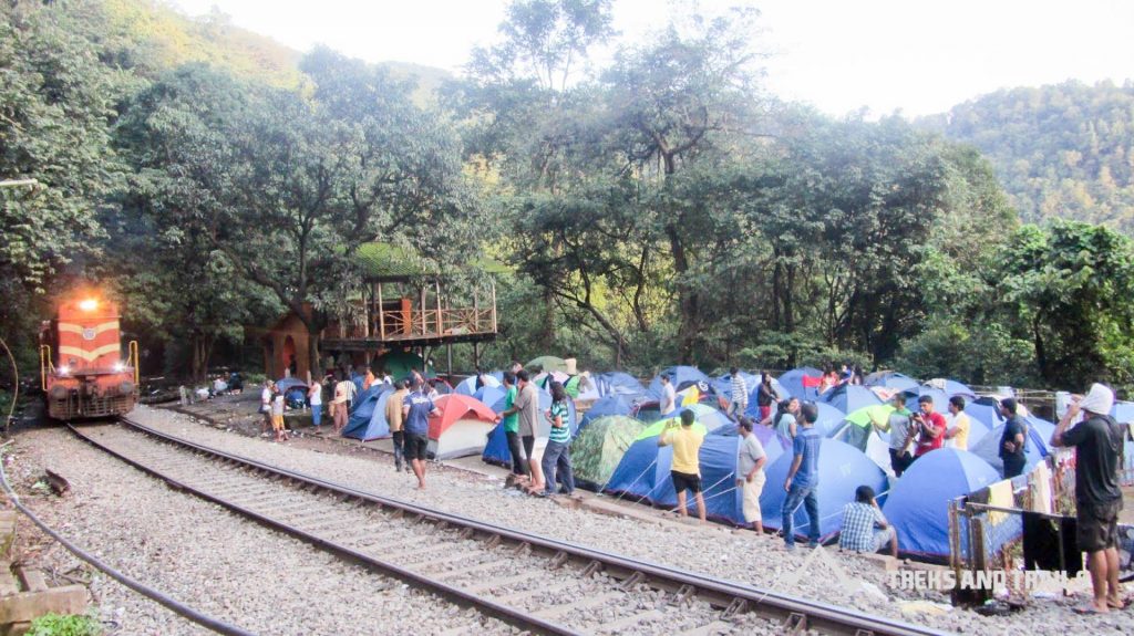 Dudhsagar-Waterfall-Trek-Camp