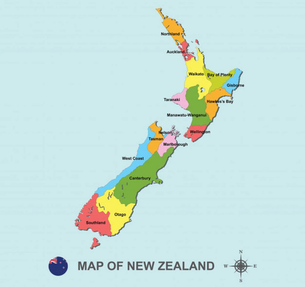 New Zealand Map