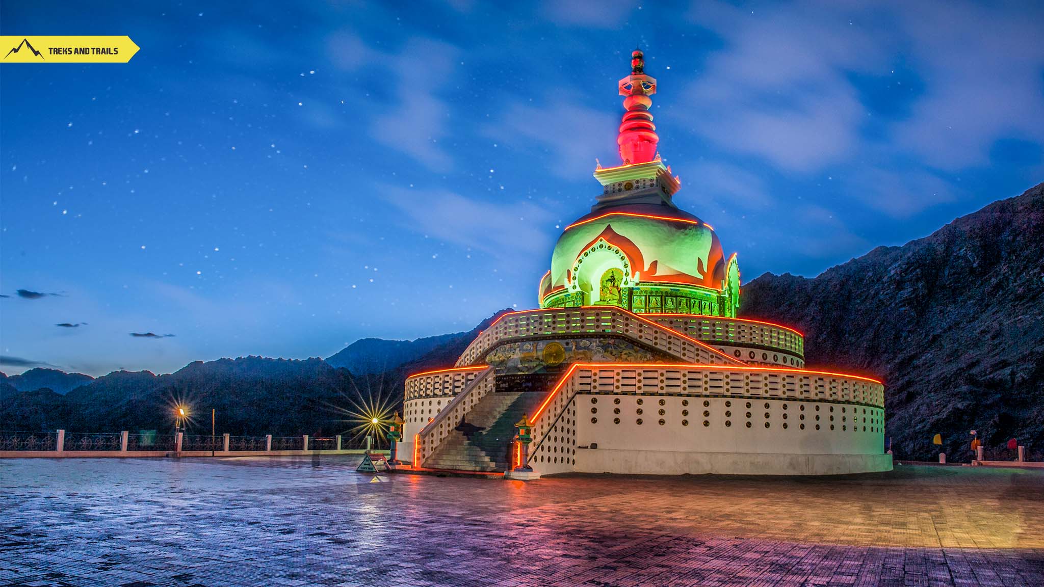 Shanti Stupa Leh